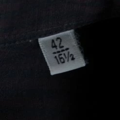 Hermes Purple And Grey Striped Washed Cotton Long Sleeve Shirt XL For Men -Deals Hermes Store luxury men hermes used clothes p195952 002