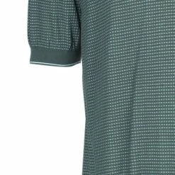 Hermes Green Textured Mens Polo Shirt XXXL For Men -Deals Hermes Store luxury men hermes used clothes p1994 005