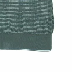 Hermes Green Textured Mens Polo Shirt XXXL For Men -Deals Hermes Store luxury men hermes used clothes p1994 006