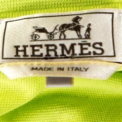 Hermes Fluorescent Cotton Pique Polo T Shirt XL For Men -Deals Hermes Store luxury men hermes used clothes p266878 006