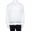 Hermes White Cotton Bomber Jacket XS For Men