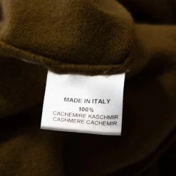 Hermes Tan Brown Rib Knit Cashmere Long Sleeve Sweater M For Men -Deals Hermes Store luxury men hermes used clothes p279043 001