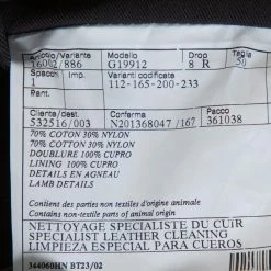 Hermes Black Cotton Leather Trim Two Buttoned Jacket L For Men -Deals Hermes Store luxury men hermes used clothes p309144 005