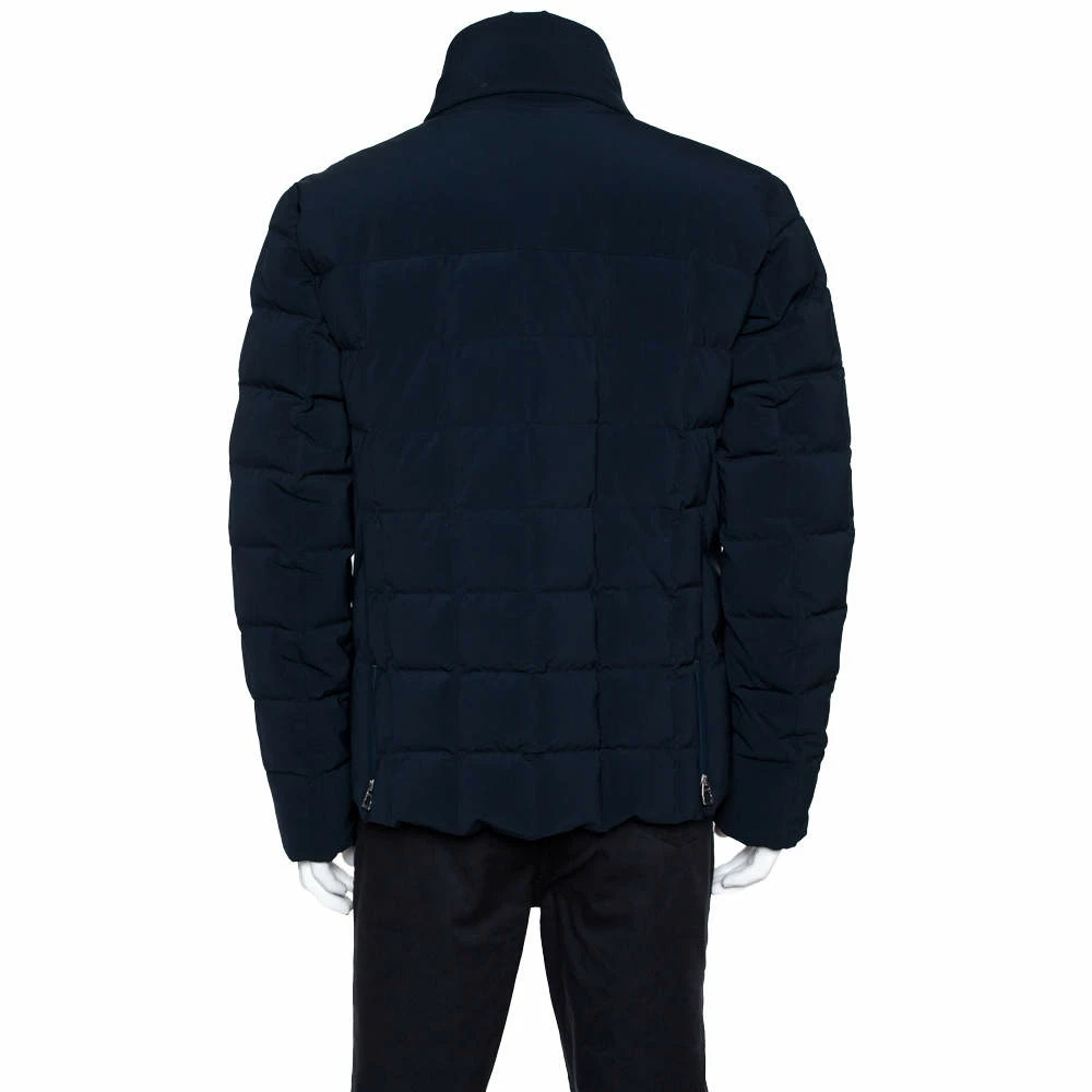 Hermes Navy Blue Puffer Jacket XL For Men 5 Hermes Navy Blue Puffer Jacket XL For Men - Image 3