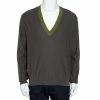 Hermes Grey Cashmere Sweater L For Men -Deals Hermes Store luxury men hermes used clothes p359808 001