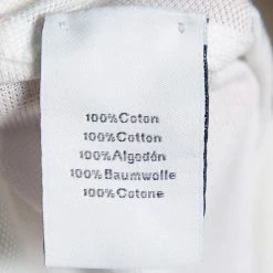 Hermes Hermès White Cotton Pique Polo T-Shirt 3XL For Men -Deals Hermes Store luxury men hermes used clothes p361508 007