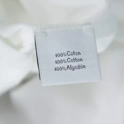 Hermes White Cotton Pique Contrast Detail Polo T Shirt XXL For Men -Deals Hermes Store luxury men hermes used clothes p373614 005