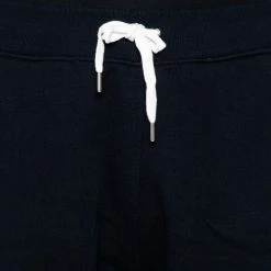 Hermes Black Cotton Contrast Trim Detail Jogging Shorts XL For Men -Deals Hermes Store luxury men hermes used clothes p428599 002