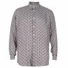 Hermes Men's Beige Printed Shirt L For Men -Deals Hermes Store luxury men hermes used clothes p43445 001