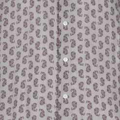 Hermes Men's Beige Printed Shirt L For Men -Deals Hermes Store luxury men hermes used clothes p43445 007