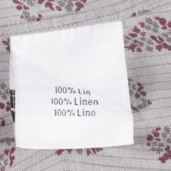 Hermes Men's Beige Printed Shirt L For Men -Deals Hermes Store luxury men hermes used clothes p43445 009