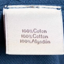 Hermes Blue Cotton Pique Polo T-Shirt XXL For Men -Deals Hermes Store luxury men hermes used clothes p462796 005