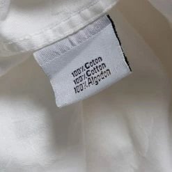 Hermes White Floral Jacquard Cotton Button Front Shirt L For Men -Deals Hermes Store luxury men hermes used clothes p479277 006