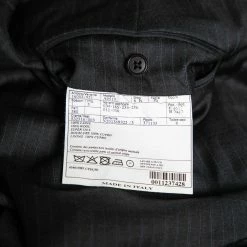 Hermes Charcoal Grey Pinstriped Wool Single Breasted Suit L For Men 16 Hermes Charcoal Grey Pinstriped Wool Single Breasted Suit L For Men -Deals Hermes Store luxury men hermes used clothes p606441 004