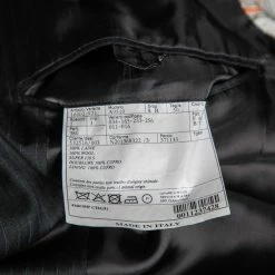 Hermes Charcoal Grey Pinstriped Wool Single Breasted Suit L For Men 17 Hermes Charcoal Grey Pinstriped Wool Single Breasted Suit L For Men -Deals Hermes Store luxury men hermes used clothes p606441 006