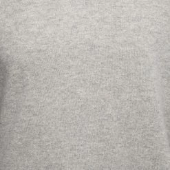 Hermes Grey Cashmere V-Neck Long Sleeve Sweater XXL For Men -Deals Hermes Store luxury men hermes used clothes p644093 005