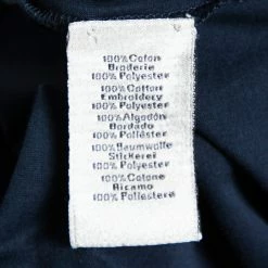 Hermes Navy Blue Mors Embroidered Cotton Crewneck T-Shirt M For Men -Deals Hermes Store luxury men hermes used clothes p649171 003