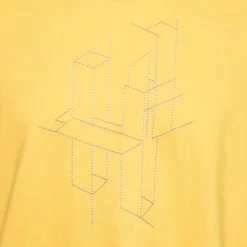 Hermes Yellow Cotton 3D H Embroidered Short Sleeve T-Shirt L For Men -Deals Hermes Store luxury men hermes used clothes p653083 006