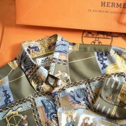 Hermes Multicolor Men's Shirt Size Tg.41 ( Collar ) For Men -Deals Hermes Store luxury men hermes used clothes p667739 022