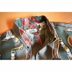 Hermes Multicolor Men's Shirt Size Tg. 42 ( Collar ) For Men -Deals Hermes Store luxury men hermes used clothes p667742 004