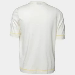 Hermes Cream Cashmere T-Shirt L For Men 11 Hermes Cream Cashmere T-Shirt L For Men -Deals Hermes Store luxury men hermes used clothes p680929 002