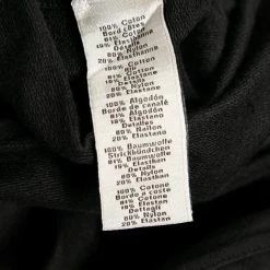 Hermes Black Cotton Asymmetrical Pocket Detail Crew Neck T-Shirt XXL For Men -Deals Hermes Store luxury men hermes used clothes p687995 002