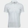 Hermes White Linen Pocketed Short Sleeve Polo T-Shirt M For Men -Deals Hermes Store luxury men hermes used clothes p692444 001
