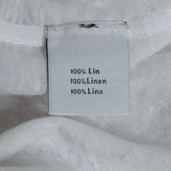 Hermes White Linen Pocketed Short Sleeve Polo T-Shirt M For Men 11 Hermes White Linen Pocketed Short Sleeve Polo T-Shirt M For Men -Deals Hermes Store luxury men hermes used clothes p692444 002