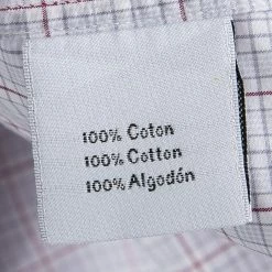 Hermes Checked Cotton Long Sleeve Button Down Shirt L For Men 15 Hermes Checked Cotton Long Sleeve Button Down Shirt L For Men -Deals Hermes Store luxury men hermes used clothes p86718 0007