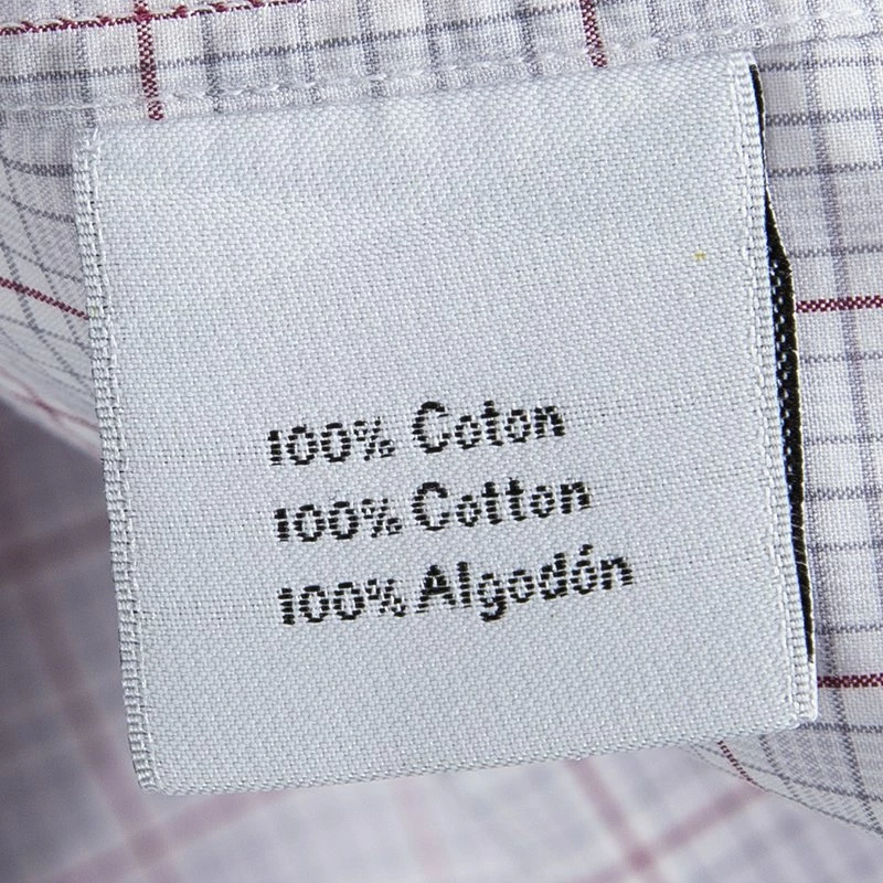 Hermes Checked Cotton Long Sleeve Button Down Shirt L For Men 9 Hermes Checked Cotton Long Sleeve Button Down Shirt L For Men - Image 7