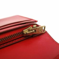 Hermes Red Box Calf Leather Herakles Long Wallet For Men -Deals Hermes Store luxury men hermes used handbags p38732 0008