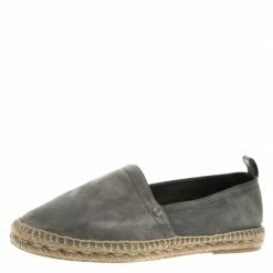 Hermes Grey Nubuck Espadrilles Size 44 For Men