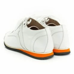 Hermes White Leather Kool Sneakers Size 42 For Men -Deals Hermes Store luxury men hermes used shoes p109458 003 1