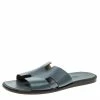 Hermes Grey Leather Izmir Sandals Size 43 For Men 1 Hermes Grey Leather Izmir Sandals Size 43 For Men -Deals Hermes Store luxury men hermes used shoes p137580 001