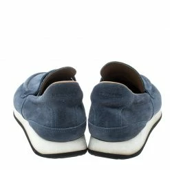 Hermes Blue Suede Injection Loafer Sneakers Size 41 For Men -Deals Hermes Store luxury men hermes used shoes p169259 005