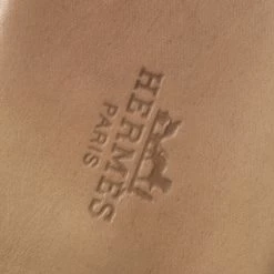 Hermes Light Brown Suede Izmir Sandals Size 42 For Men -Deals Hermes Store luxury men hermes used shoes p185940 004