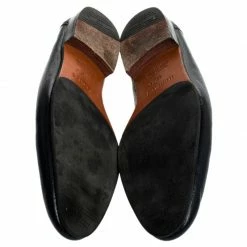 Hermes Blue Leather H Logo Paris Loafers Size 43.5 For Men 15 Hermes Blue Leather H Logo Paris Loafers Size 43.5 For Men -Deals Hermes Store luxury men hermes used shoes p251416 002