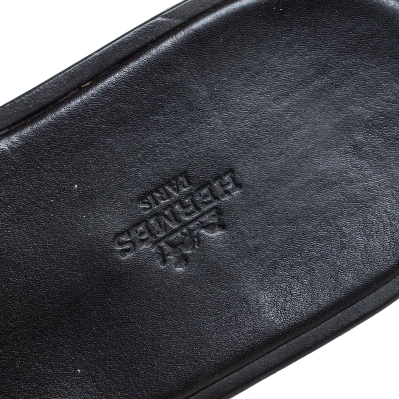 Hermes Two Tone Textured Leather Izmir Sandals Size 42.5 For Men 9 Hermes Two Tone Textured Leather Izmir Sandals Size 42.5 For Men - Image 7