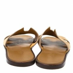 Hermes Beige Suede Izmir Sandals Size 43 For Men -Deals Hermes Store luxury men hermes used shoes p349761 005