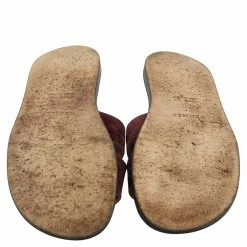 Hermes Brown Suede Izmir Sandals Size 43 For Men -Deals Hermes Store luxury men hermes used shoes p385903 001