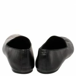 Hermes Black Leather Smoking Slippers Size 43 For Men -Deals Hermes Store luxury men hermes used shoes p388275 003