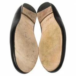 Hermes Black Leather Smoking Slippers Size 43 For Men -Deals Hermes Store luxury men hermes used shoes p388275 006