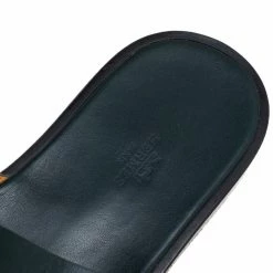 Hermes Hermés Green Leather Izmir Flats Sandals Size 41.5 For Men 16 Hermes Hermés Green Leather Izmir Flats Sandals Size 41.5 For Men -Deals Hermes Store luxury men hermes used shoes p407066 005
