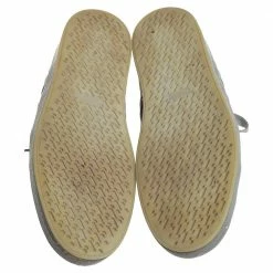 Hermes Grey Textured Leather Quicker Low Top Sneakers Size 44 For Men -Deals Hermes Store luxury men hermes used shoes p449124 008