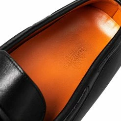 Hermes Black Leather Irving Slip On Loafers Size 41 For Men -Deals Hermes Store luxury men hermes used shoes p465963 002