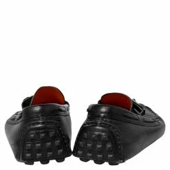 Hermes Black Leather Irving Slip On Loafers Size 41 For Men -Deals Hermes Store luxury men hermes used shoes p465963 004