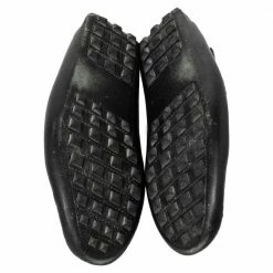 Hermes Black Leather Irving Slip On Loafers Size 41 For Men -Deals Hermes Store luxury men hermes used shoes p465963 005