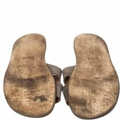 Hermes Hermès Grey Suede Izmir Flats Size 45 For Men -Deals Hermes Store luxury men hermes used shoes p476613 008