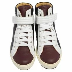 Hermes Multicolor Leather Lions High Top Sneakers Size 42 For Men -Deals Hermes Store luxury men hermes used shoes p481890 001