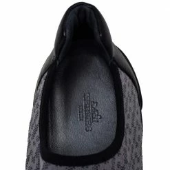 Hermes Grey/Black Fabric And Leather Run Sneakers Size 42.5 For Men -Deals Hermes Store luxury men hermes used shoes p487090 004